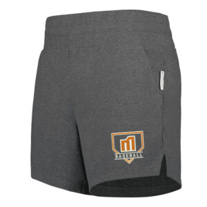 Mayhem BB Holloway Ladies Ventura Soft Knit Shorts-Carbon Heather