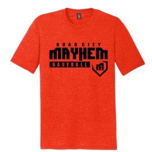 Mayhem BB Unisex Premium Short Sleeve Tee-Deep Orange Heather