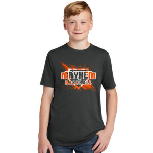 Mayhem BB Youth Premium Short Sleeve Tee-Black Frost