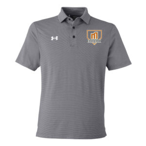 Mayhem BB Under Armour DRIVE Team Stripe Premium Polo – BLACK