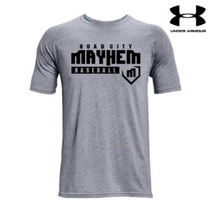 Mayhem BB Under Armour Cotton Blend Tee Men-Steel Grey