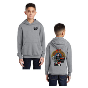RC Fun Time Youth Fleece Hooded Sweatshirt-Athletic Heather