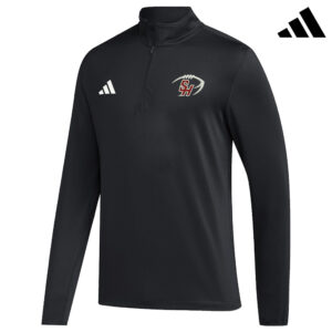 SH Hawks Football Adidas 1/2 zip golf jacket – Black