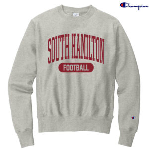 SH Hawks Football Men Champion – 12oz Reverse Weave Crewneck Sweatshirt 12oz-Oxford (Tackle Twill)