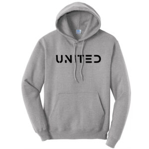 United Soccer Unisex Fleece Hooded Sweatshirt-Athletic Heather