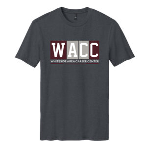 WACC Unisex Premium Short Sleeve Tee-Charcoal