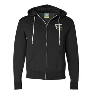 WACC Independent Trading Co.Unisez  Full-Zip Hooded Sweatshirt-Black