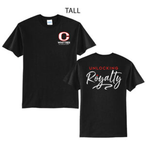 Whittier Staff Tall Short Sleeve Tee-Black