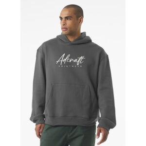 Adcraft BELLA and CANVAS Unisex 10-Ounce Heavyweight Pullover Hoodie-Athletic Heather