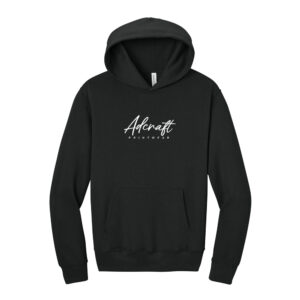 Adcraft BELLA and CANVAS Unisex 10-Ounce Heavyweight Pullover Hoodie-Vintage Black