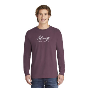 Adcraft Unisex Comfort Colors Heavyweight Ring Spun Long Sleeve Tee-Berry