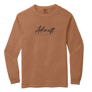 Adcraft Unisex Comfort Colors Heavyweight Ring Spun Long Sleeve Tee-Yam