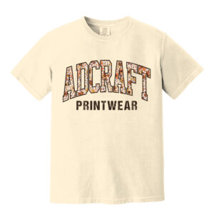 Adcraft Unisex Comfort Colors Pigment Dyed Short Sleeve Shirt-Ivory