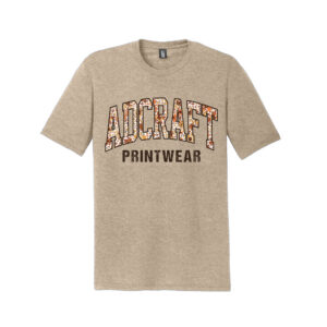 Adcraft Unisex Premium Short Sleeve Tee-Desert Tan Heather