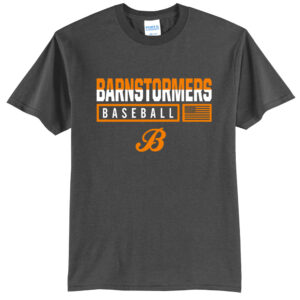 Barnstormers Unisex Short Sleeve Tee-Charcoal