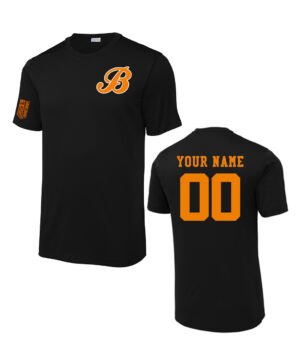 Barnstormers Sport-Tek Posi-UV short Sleeve Tee Men-Black