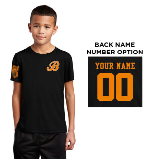 Barnstormers Sport-Tek YOUTH Posi-UV short Sleeve Tee-Black