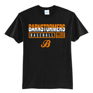 Barnstormers Unisex Short Sleeve Tee-Black