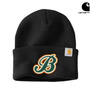 Barnstormer Boltz SB Carhartt Acrylic Watch Cap 2.0 beanie stocking cap with cuff-Black