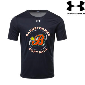 Barnstormer Boltz SB Under Armour Men Team Tech Short Sleeve Tee-Black