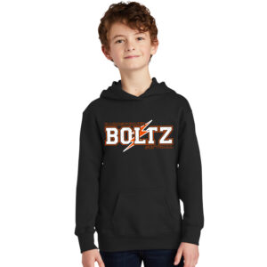 Barnstormer Boltz SB Youth Fan Favorite Fleece Hooded Sweatshirt-Black
