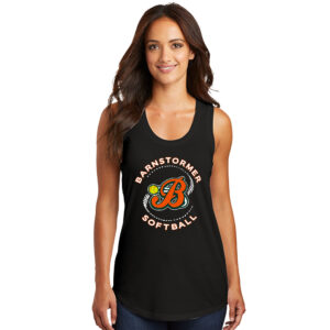 Barnstormer Boltz SB Women’s Perfect Triblend Racerback Tank-Black