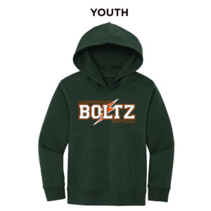 Barnstormer Boltz SB Rah-Rah District YOUTH V.I.T. Fleece Hoodie-Forest Green