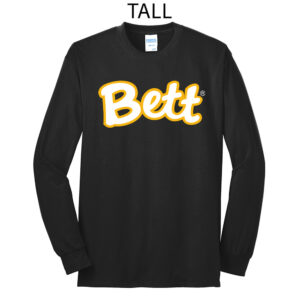 Bett Tall Cotton Long Sleeve Tee-Black