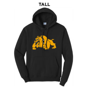 Bett Tall Fleece Hooded Sweatshirt-Black