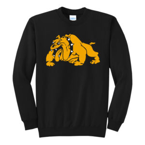 Bett Unisex Fleece Crewneck Sweatshirt-Black