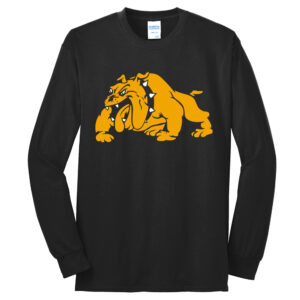 Bett Unisex Cotton Long Sleeve Tee-Black