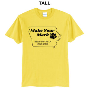 Bett Tall Short Sleeve Tee-Yellow