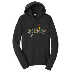 Barnstormer Rockers Unisex Fan Favorite Fleece Pullover Hooded Sweatshirt-Black