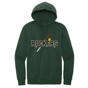 Barnstormer Rockers Rah-Rah District Unisex V.I.T. Fleece Hoodie-Forest