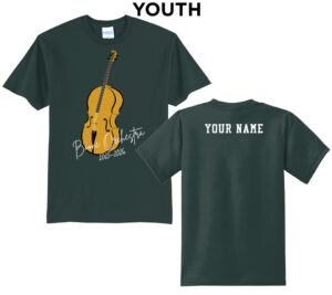 Boone Orchestra Youth Short Sleeve Tee-Dark Green