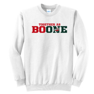 Toreadors Unisex Fleece Crewneck Sweatshirt-White