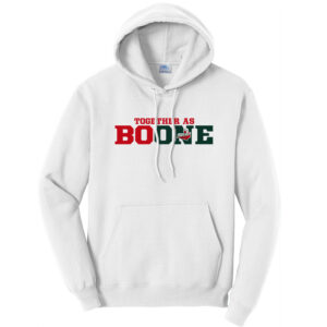 Toreadors Unisex Fleece Hooded Sweatshirt-White