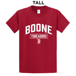 Toreadors Tall Cotton Short Sleeve Tee-Red