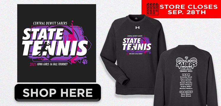 Read more about the article CENTRAL DEWITT GIRLS STATE TENNIS 2025