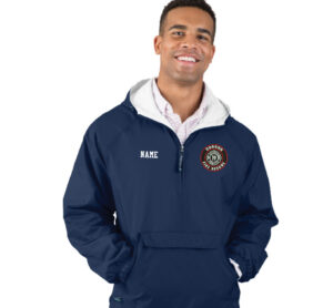 Coggan Fire Charles River Classic Solid Pullover Men-Navy