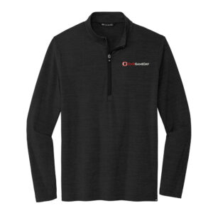 Clinton Game Day TravisMathew Crestview 1/4-Zip Men-Black