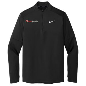 Clinton Game Day Nike Dri-FIT Element 1/2-Zip Top Adult-Black