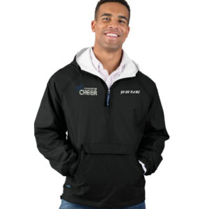 Camanche Cheer Charles River Classic Solid Pullover Men-Black