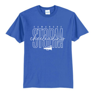 Camanche Cheer Unisex Basic Short Sleeve Tee-Royal