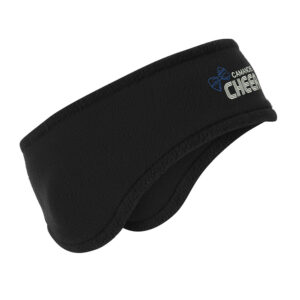 Camanche Cheer Port Authority Two Color Fleece Headband OSFA-Black