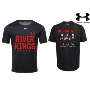 CMS Kings Football Under Armour short sleeve Men’s Team Tech Tee-Black