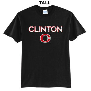 Clinton Tall Short Sleeve Tee-Black