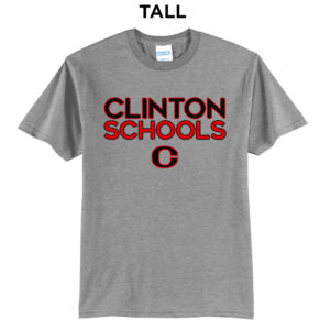 Clinton Tall Short Sleeve Tee-Grey