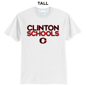 Clinton Tall Short Sleeve Tee-White