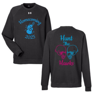 Cal Wheat Homecoming Under Armour UA Rival Fleece Crewneck Sweatshirt-Black